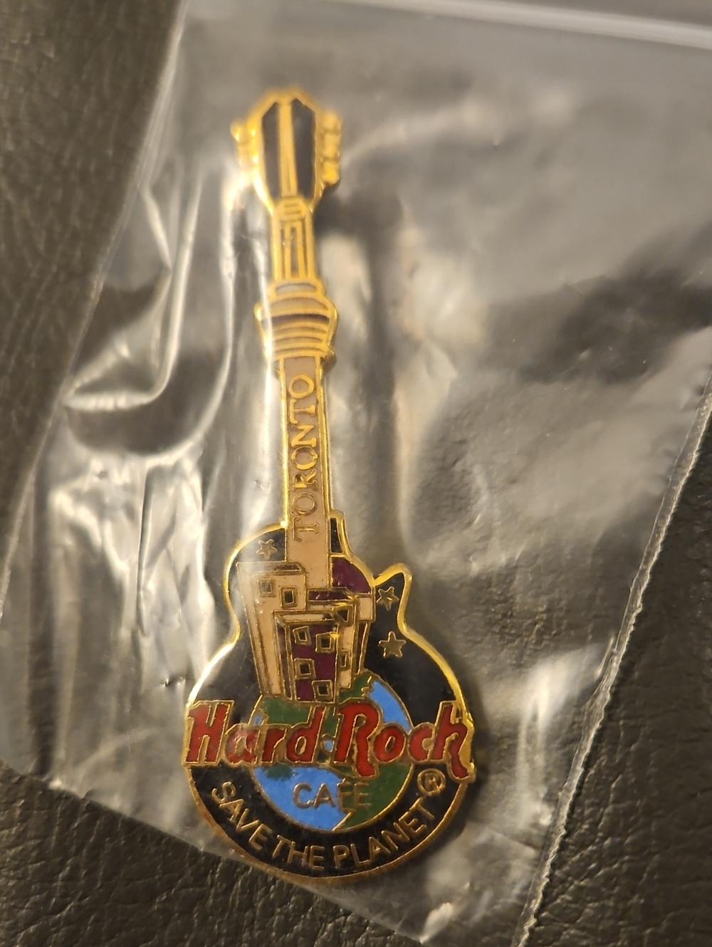 Hard Rock Cafe Save The Planet - Toronto, Guitar Pin